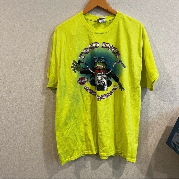 Harley Davidson XLarge Landers Toad Suck Conway Arkansas t-shirt - Picture 2 of 6